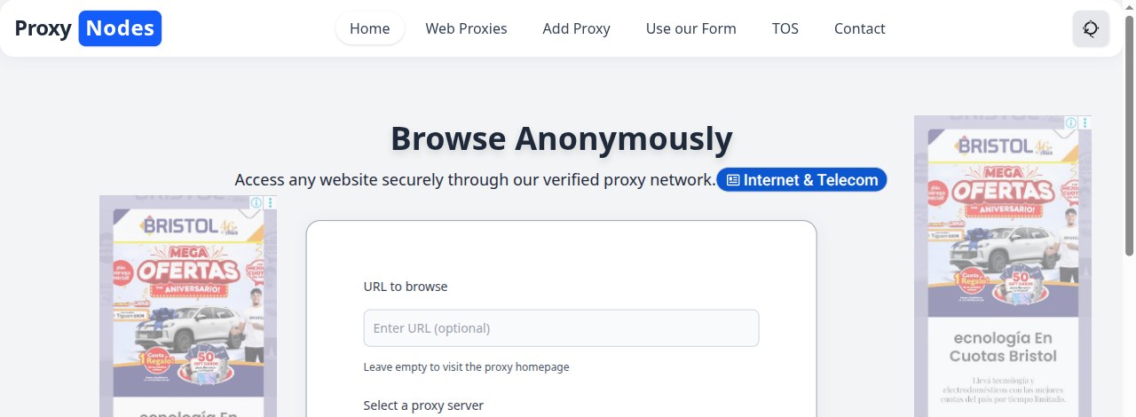 Web Proxy Network